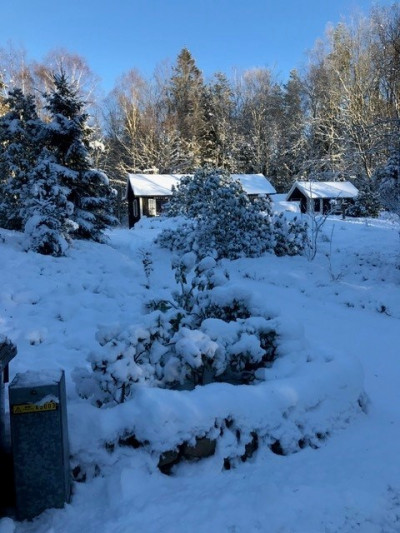 Säljarens vinterbild Bögilts stugområde 157