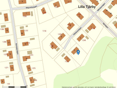 Fastighetskarta Hibiskusvägen 5