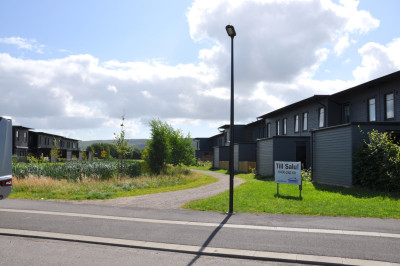Trädgårdssida mot parken Tors väg 1B