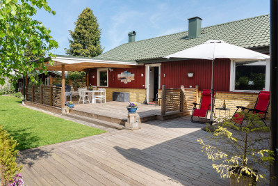 Trädgårdssida Hallgatan 5