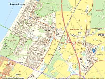 Fastighetskarta Elsa Birgers väg 24