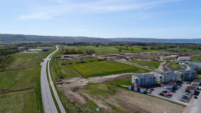 Etapp II och nya vägen mot Båstad och Båstad tågstation! Brf Allarps strand, Iduns väg