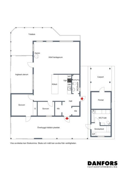 Planritning Rågångsvägen 94