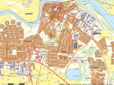 Fastighetskarta Gullkragevägen 69