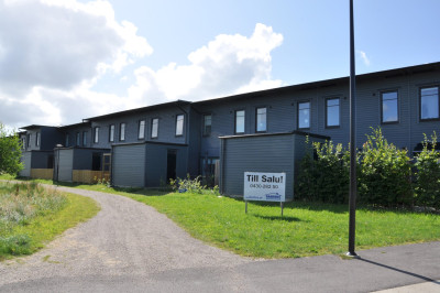 Trädgårdssida mot parken Tors väg 1B