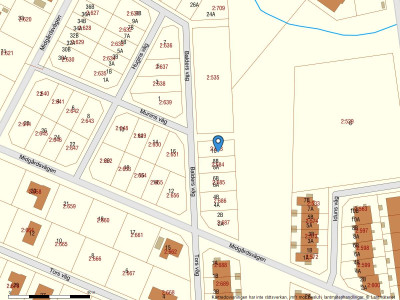 Fastighetskarta Balders väg 2-10