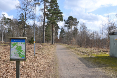 Motionsslinga i närområdet Oxelvägen 12