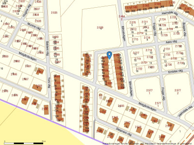 Fastighetskarta Iduns väg 10B