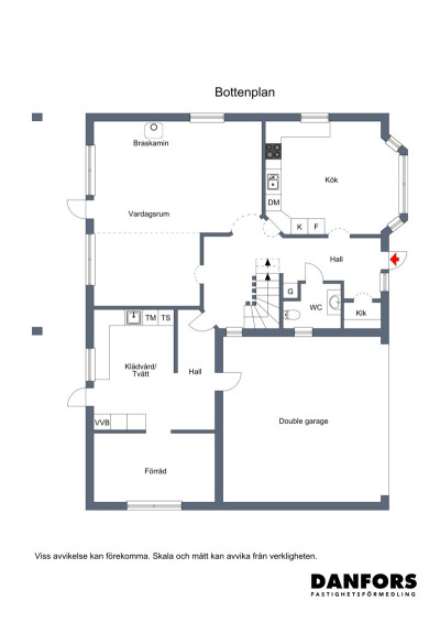 Entréplan Lingonstigen 18