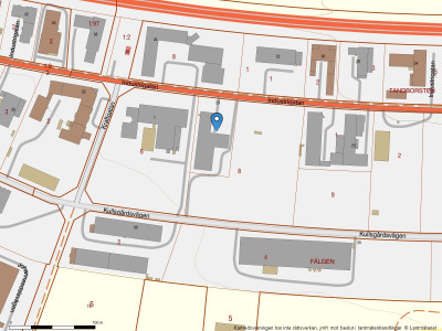 Fastighetskarta Industrigatan 29