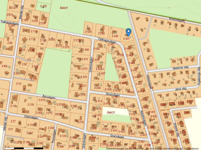 Fastighetskarta Tallhagsvägen 23