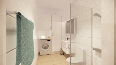 Badrum BV Brf Allarps strand, Iduns väg