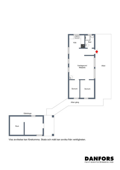 Planritning Trälshult 13