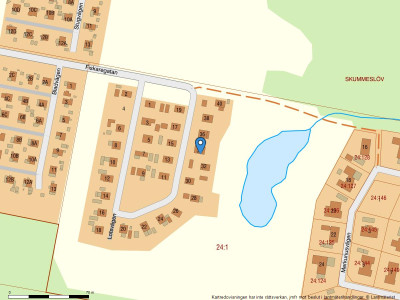 Fastighetskarta Lotsvägen 34