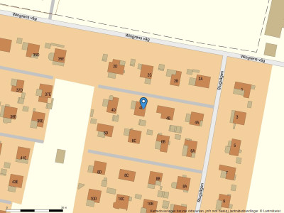 Fastighetskarta Stugvägen 4C