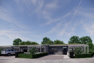 Gatuvy inzoomad Balders väg 2-10