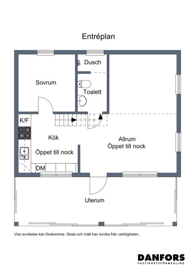 Planritning Stugvägen 4C