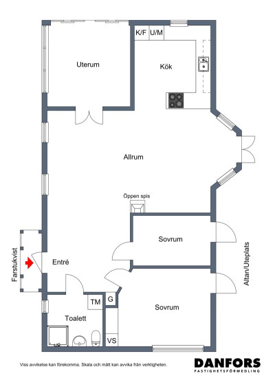 Planritning Kolonivägen 36