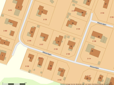 Fastighetskarta Allarpsvägen 12