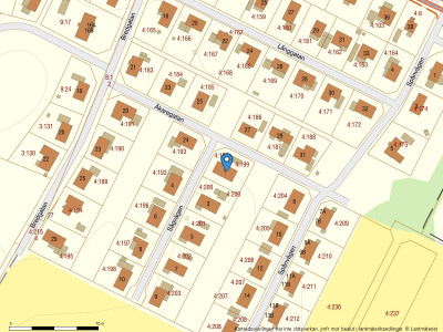 Fastighetskarta Sågvägen 1