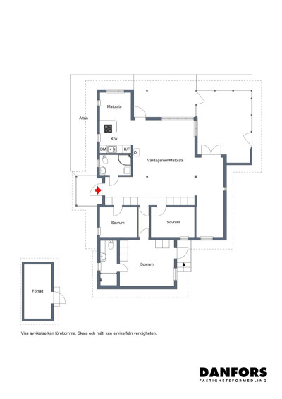 Planritning Allarpsvägen 12