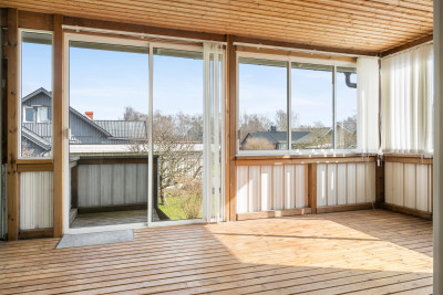 Inglasat uterum Ränneslövsvägen 34