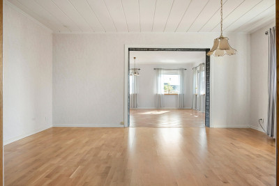 Matsal mot vardagsrum Ränneslövsvägen 34