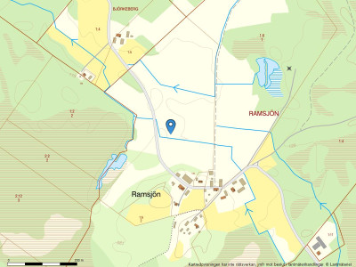 Fastighetskarta Ramsjön 111A-B