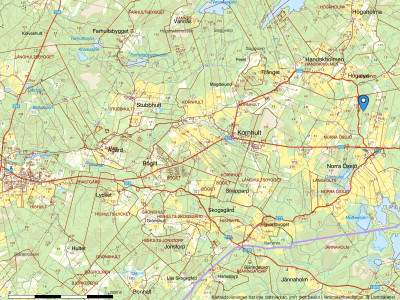 Fastighetskarta Högarydsvägen 63