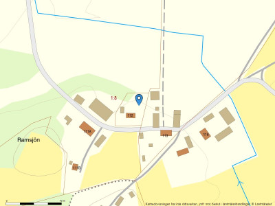 Fastighetskarta Ramsjön 112