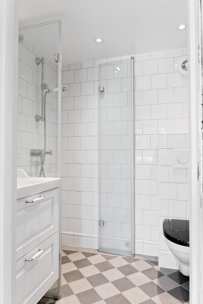 Badrum ovanvåning Mellangatan 4