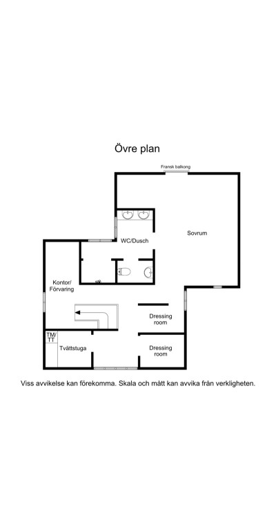 Övre plan Boarpsvägen 218
