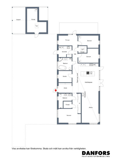 Planritning Mellby Ängar 15