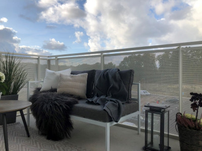 Balkong UTHYRES Stationshuset Båstad