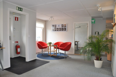 Entré Bäckagårdsvägen 1