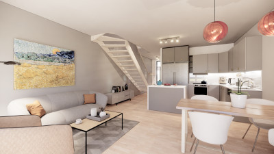 Sällskapsrum och kök Brf Allarps strand, Iduns väg