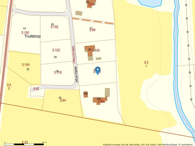 Fastighetskarta Mellby ängar 31
