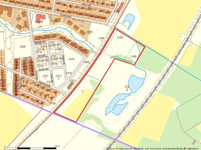 Fastighetskarta inre kustvägen Inre Kustvägen