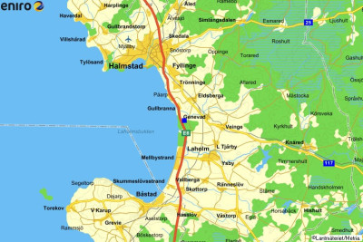 Kartbild Tönnersa strandby 10