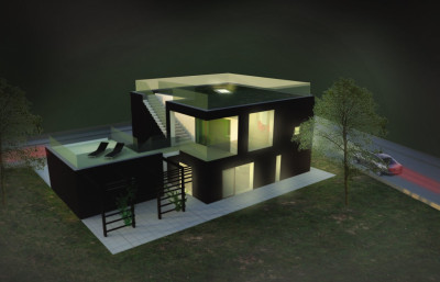 Denna Arkitektritade villa finns i vitt utförande uppförd i området Allarp,  tomter för villor och parhus