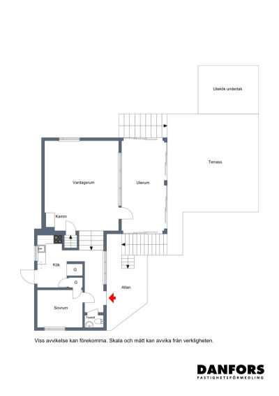 Planritning Tjädervägen 17