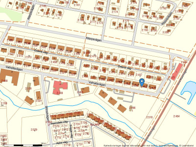 Fastighetskarta Valhallavägen 4C