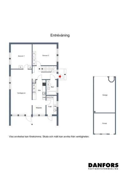 Planritning BV Pianogatan 31