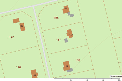 Fastighetskarta Bögilts stugområde 157