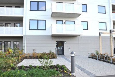 Trevlig entré UTHYRES Stationshuset Båstad