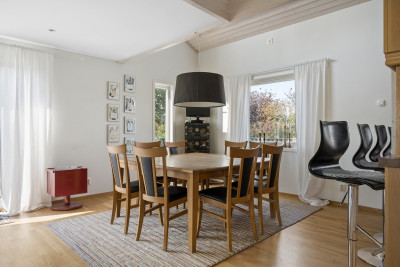 Vardagsrum/matsal Norra Strandvägen 19