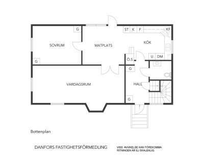 Planritning Entréplan Planritning Entréplan Otterdalsvägen 24