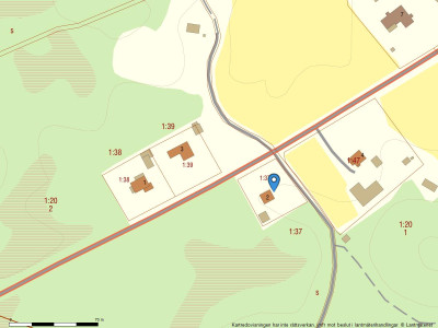 Fastighetskarta Fastighetskarta Kornhultsvägen 2