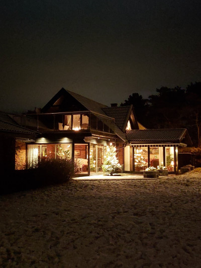 Säljarens vinterbild Kustvägen 198