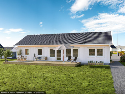 Trädgårdssida illustration Hibiskusvägen 5